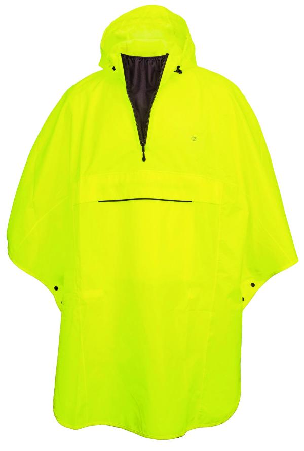 AGU Unisex Rain Poncho Grant neon yellow One Size